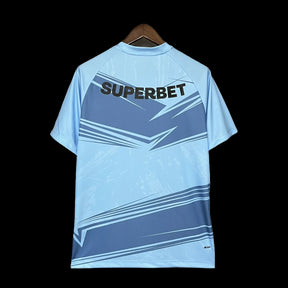 "Camisa São Paulo Goleiro 25/26 - Torcedor Masculina Azul - Netmantos"