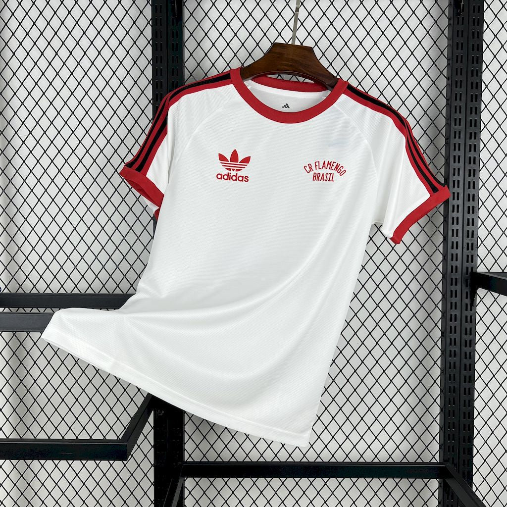 "Camisa Flamengo Comemorativa Mundial 1981 - Torcedor Masculina Branca - Netmantos"