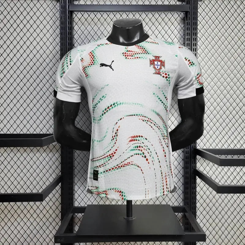 "Camisa Portugal Away 25/26 - Jogador Masculina Branca - Netmantos"