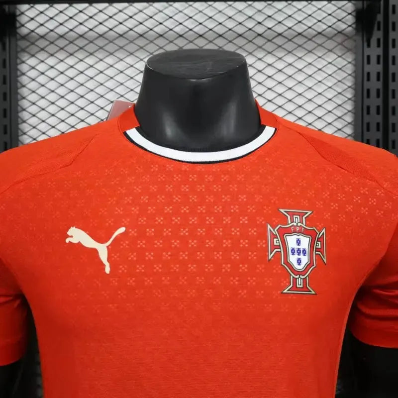 "Camisa Portugal Home 25/26 - Jogador Masculina Vermelha - Netmantos"