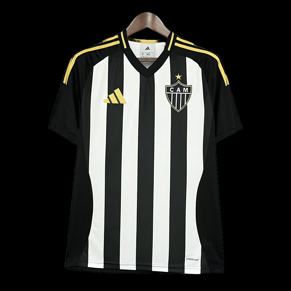 "Camisa Atlético Mineiro Home 25/26 - Torcedor Masculina Listrada + Patrocínios - Netmantos"