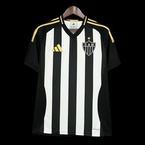 "Camisa Atlético Mineiro Home 25/26 - Torcedor Masculina Listrada + Patrocínios - Netmantos"