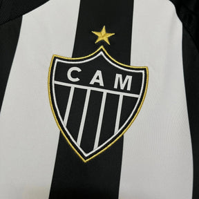 "Camisa Atlético Mineiro Home 25/26 - Torcedor Masculina Listrada + Patrocínios - Netmantos"