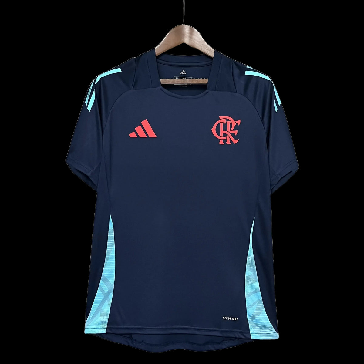 "Camisa Flamengo Treino 25/26 - Torcedor Masculina Azul Escuro - Netmantos"