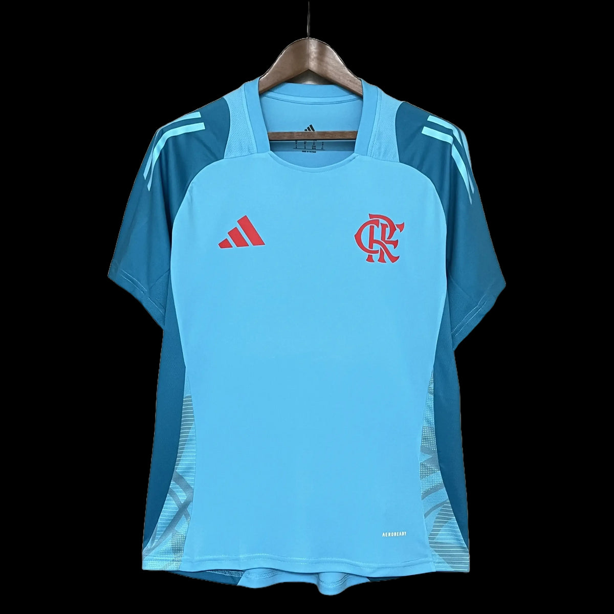 "Camisa Flamengo Treino 25/26 - Torcedor Masculina Azul Claro - Netmantos"