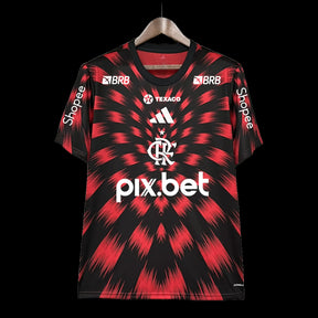 "Camisa Flamengo Treino 25/26 - Torcedor Masculina + Patrocínios - Netmantos"