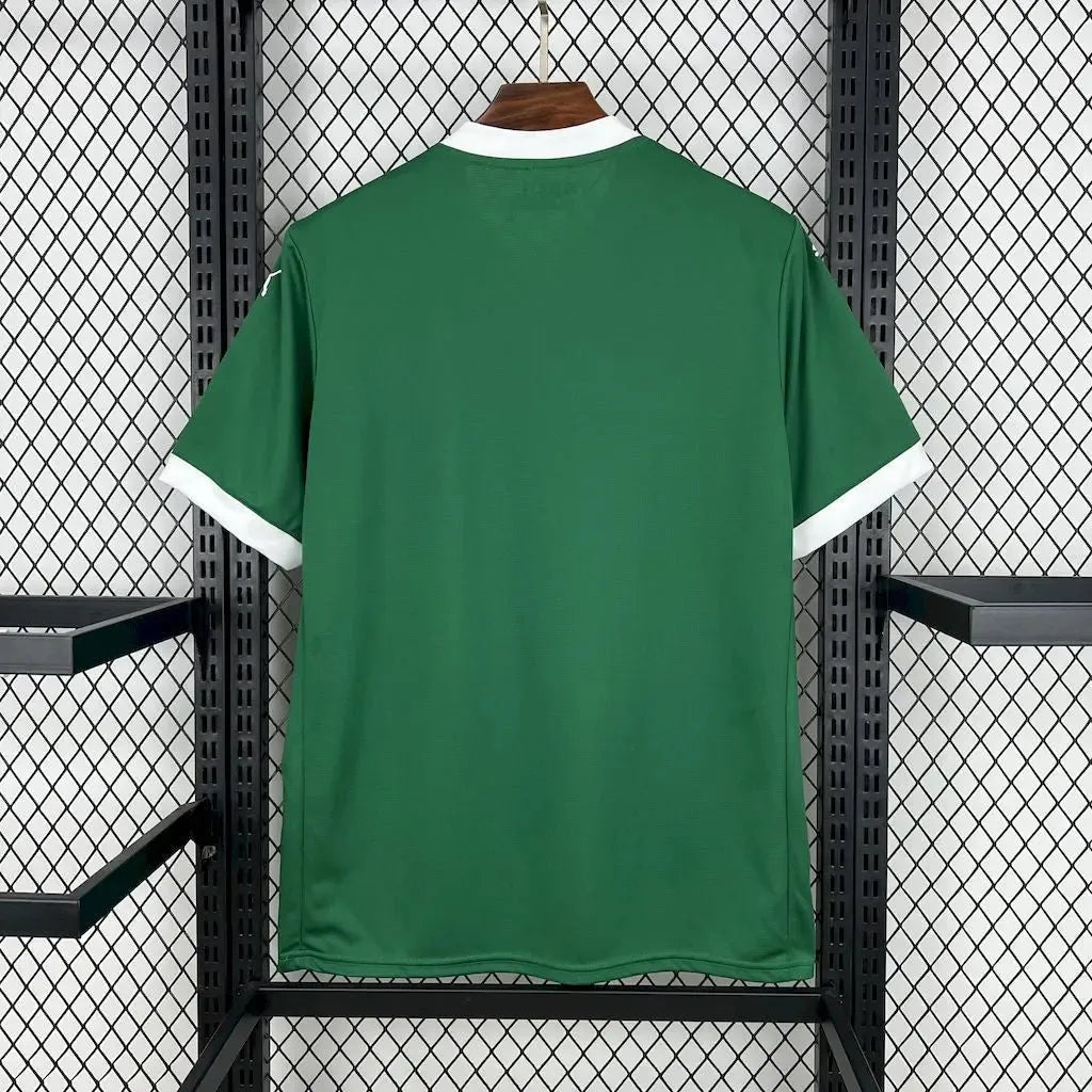 "Camisa Palmeiras Home 25/26 - Torcedor Masculina Verde + Patrocínios - Netmantos"