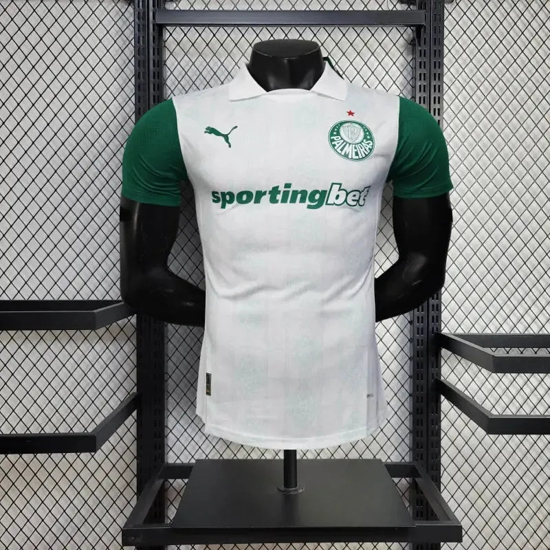 "Camisa Palmeiras Away 25/26 - Jogador Masculina Branca - Netmantos"