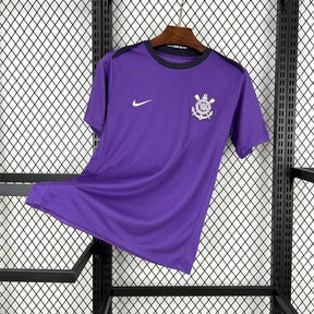 "Camisa Timão Treino 25/26 - Torcedor Masculina Roxa - Netmantos"