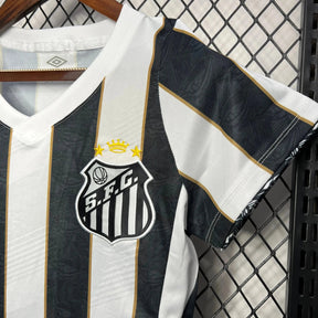 "Camisa Santista Away 24/25 - Torcedor Feminina Listrada - Netmantos"