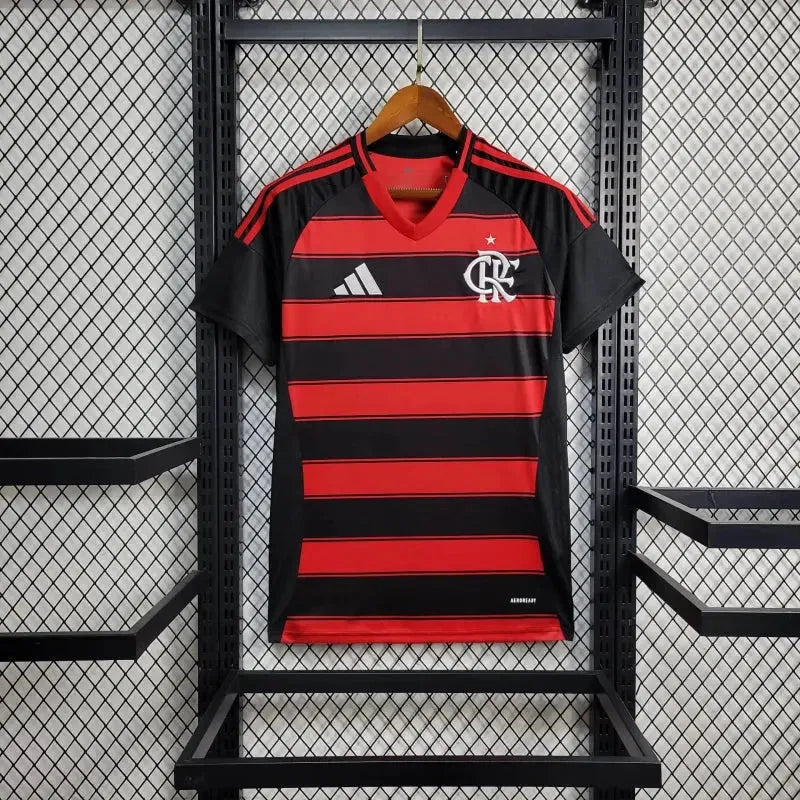 "Camisa Flamengo Home 25/26 - Torcedor Masculina + Patrocínios - Netmantos"