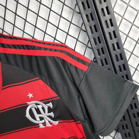 "Camisa Flamengo Home 25/26 - Torcedor Masculina + Patrocínios - Netmantos"