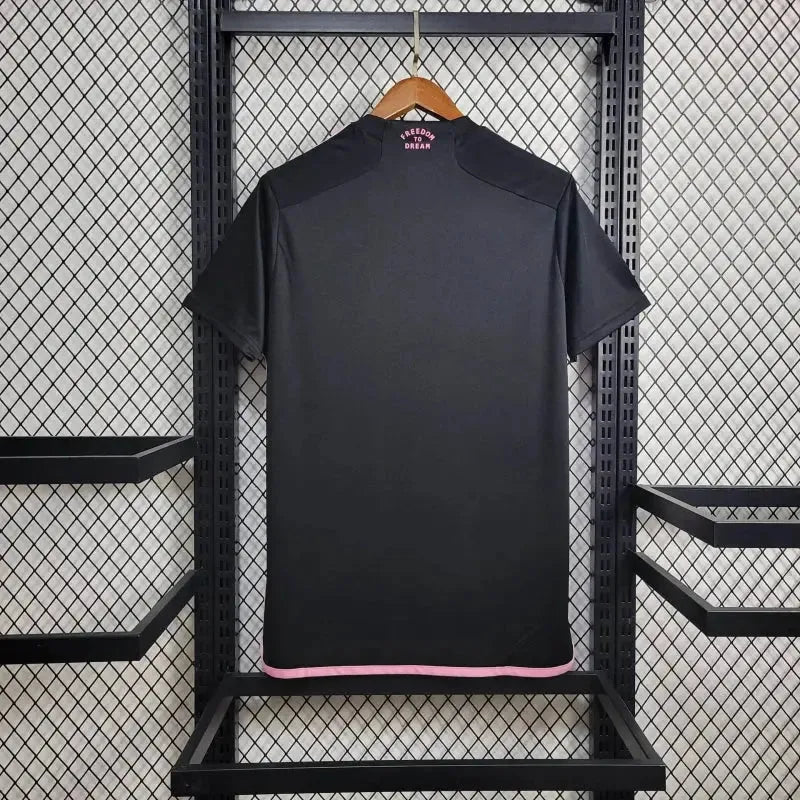 "Camisa Inter Miami Away 24/25 - Torcedor Masculina Preta - Netmantos"