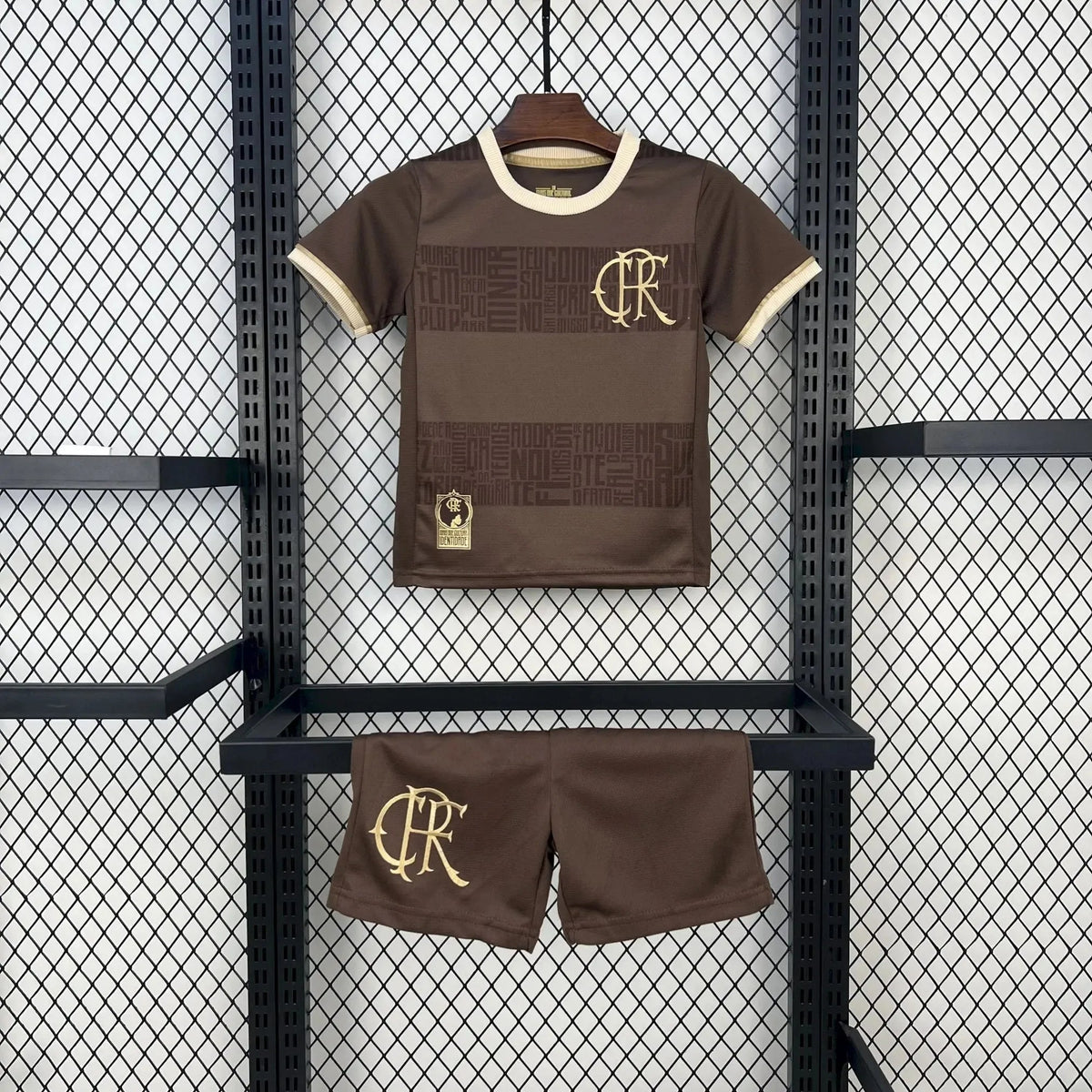 "Camisa Flamengo Identidade Novembro Negro 24/25 - Torcedor Infantil - Netmantos"