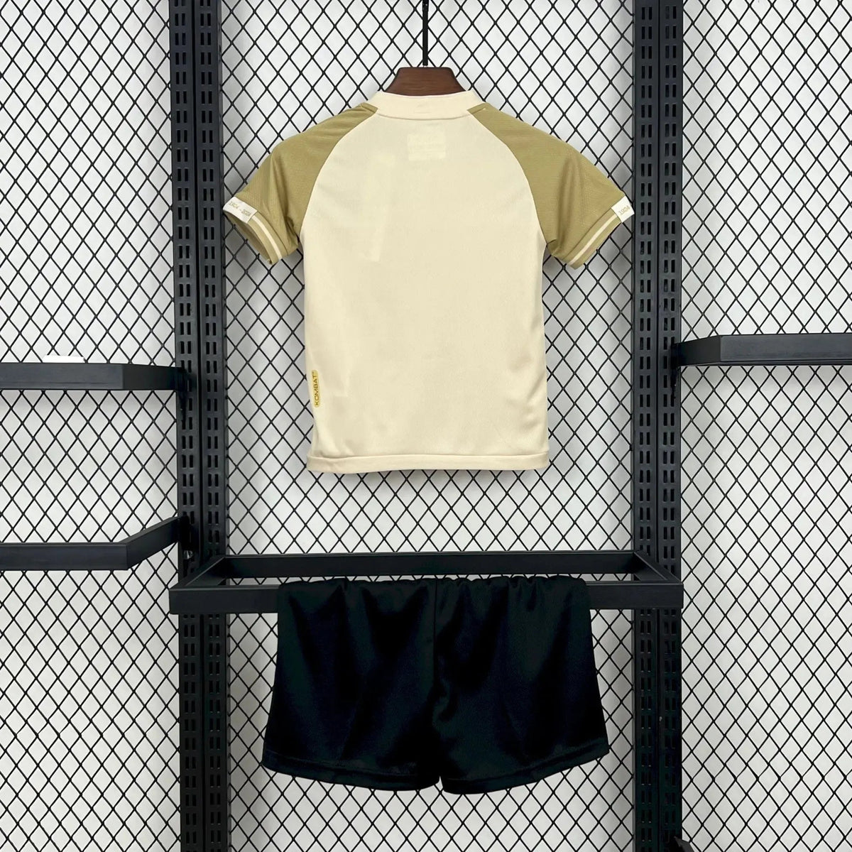 "Camisa Vasco da Gama Third Away 24/25 - Torcedor Infantil Branca e Dourada - Netmantos"