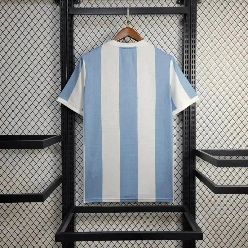 "Camisa Argentina 50 Anos Edição Comemorativa 24/25 - Torcedor Masculina Azul - Netmantos"
