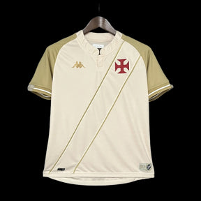 "Camisa Vasco Third Away 24/25 - Torcedor Feminina Branca e Dourada - Netmantos"