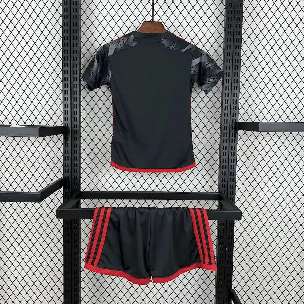 "Camisa Flamengo Third Away 24/25 - Torcedor Infantil Cinza - Netmantos"