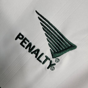 "Camisa Coritiba Retrô 1997/98 - Torcedor Masculina Branca e Verde - Netmantos"
