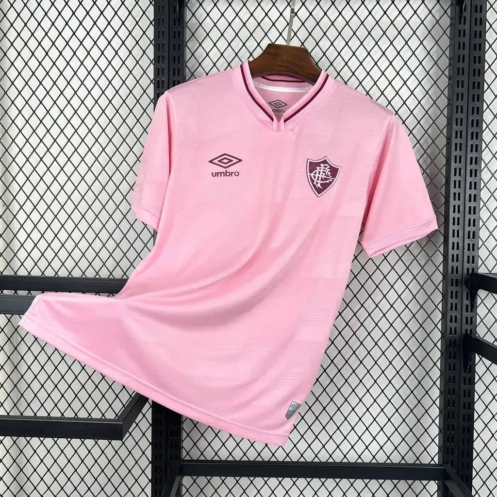 "Camisa Fluminense Outubro Rosa 24/25 - Torcedor Masculina - Netmantos"
