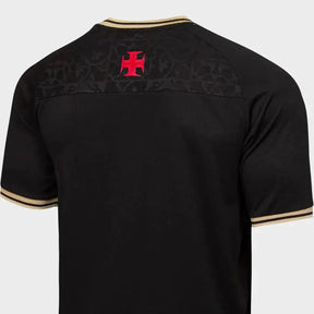 "Camisa Vasco Goleiro 22/23 - Torcedor Masculina Preta e Dourada - Netmantos"