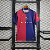 "Camisa Barcelona COLDPLAY Home 24/25 - Torcedor Masculina Azul e Vermelha - Netmantos"