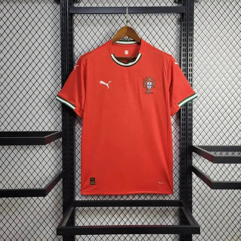 "Camisa Portugal Home 25/26 - Torcedor Masculina Vermelha - Netmantos"