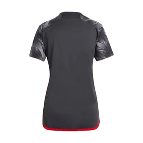 "Camisa Flamengo Third Away 24/25 - Torcedor Feminina Cinza + Todos Patrocínios - Netmantos"