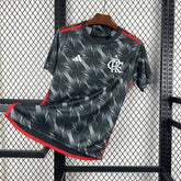 "Camisa Flamengo Third Away 24/25 - Torcedor Masculina Cinza + Todos Patrocínios - Netmantos"