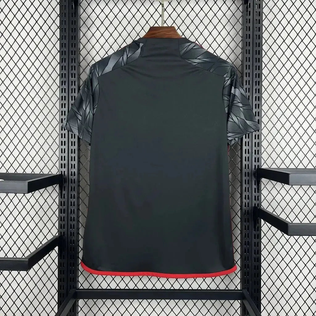 "Camisa Flamengo Third Away 24/25 - Torcedor Masculina Cinza + Todos Patrocínios - Netmantos"