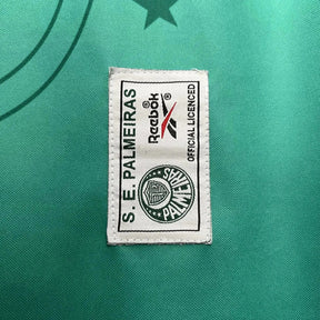 "Camisa Palmeiras Home Retrô 1997/98 - Torcedor Masculina Verde - Netmantos"