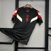 "Camisa Manchester United 24/25 - Torcedor Masculina Preta e Vermelha - Netmantos"