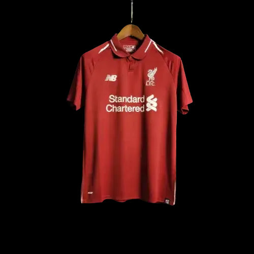 "Camisa Liverpool Retrô 2018/19 - Torcedor Masculina Vermelha - Netmantos"