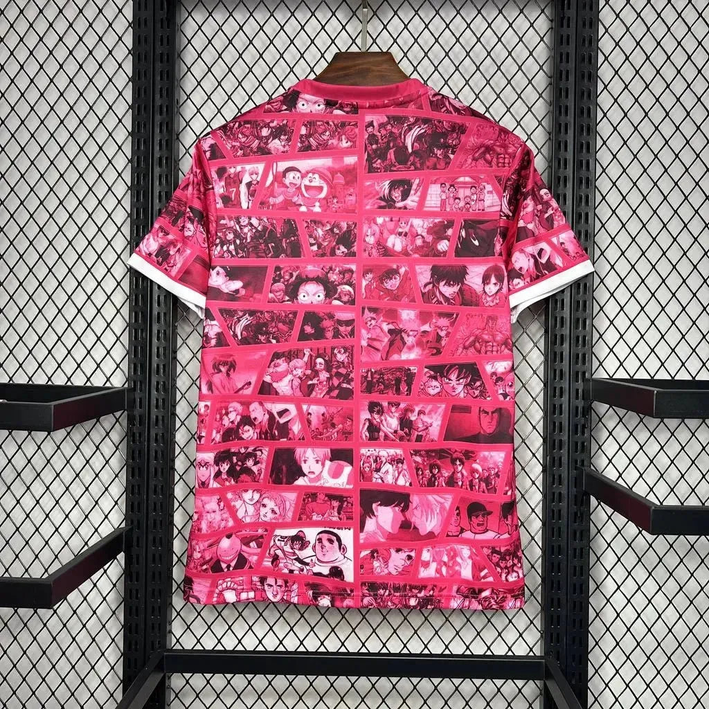 "Camisa Japão Edição Especial 24/25 - Torcedor Masculina Rosa - Netmantos"
