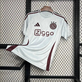 "Camisa Ajax Third Away 24/25 - Torcedor Masculina Branca - Netmantos"