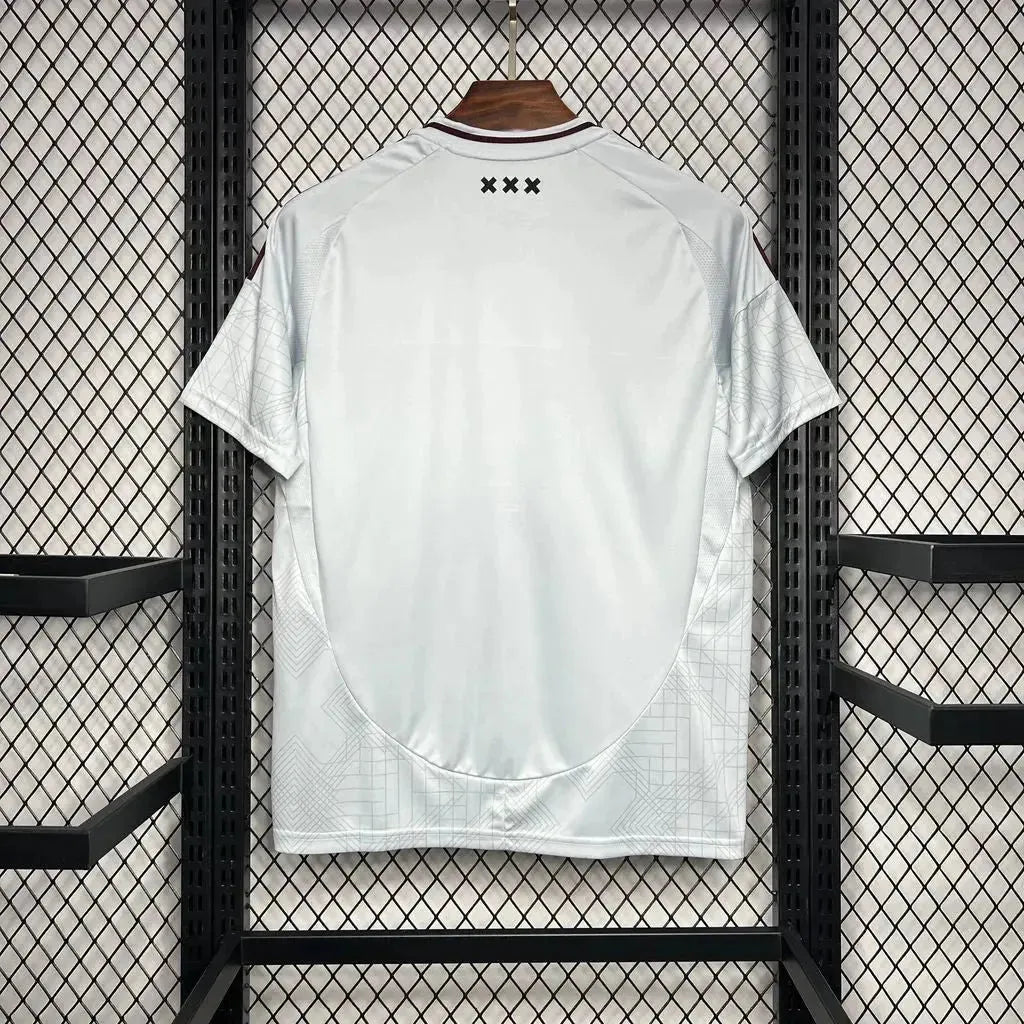 "Camisa Ajax Third Away 24/25 - Torcedor Masculina Branca - Netmantos"