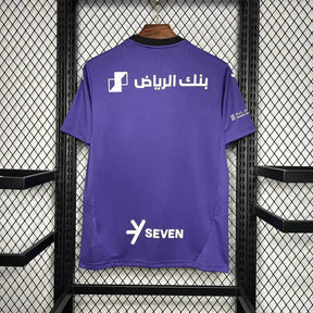 "Camisa Al-Hilal Third Away 24/25 - Torcedor Masculina Roxa + Neymar 10 - Netmantos"