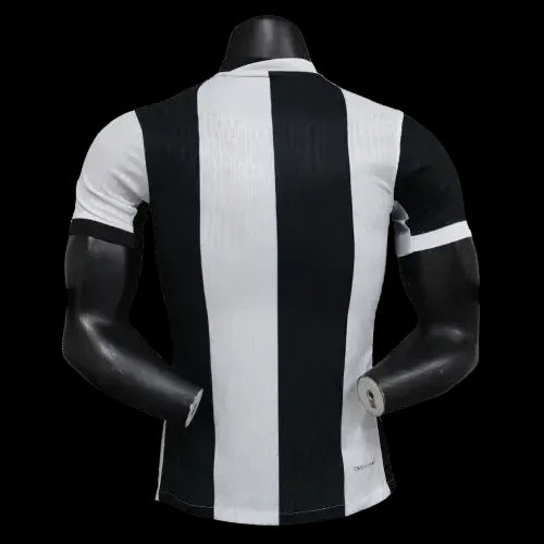 "Camisa Timão Third Away 24/25 - Jogador Masculina Preta e Branca Listrada - Netmantos"