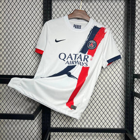 "Camisa PSG Away 24/25 - Torcedor Masculina Branca - Netmantos"