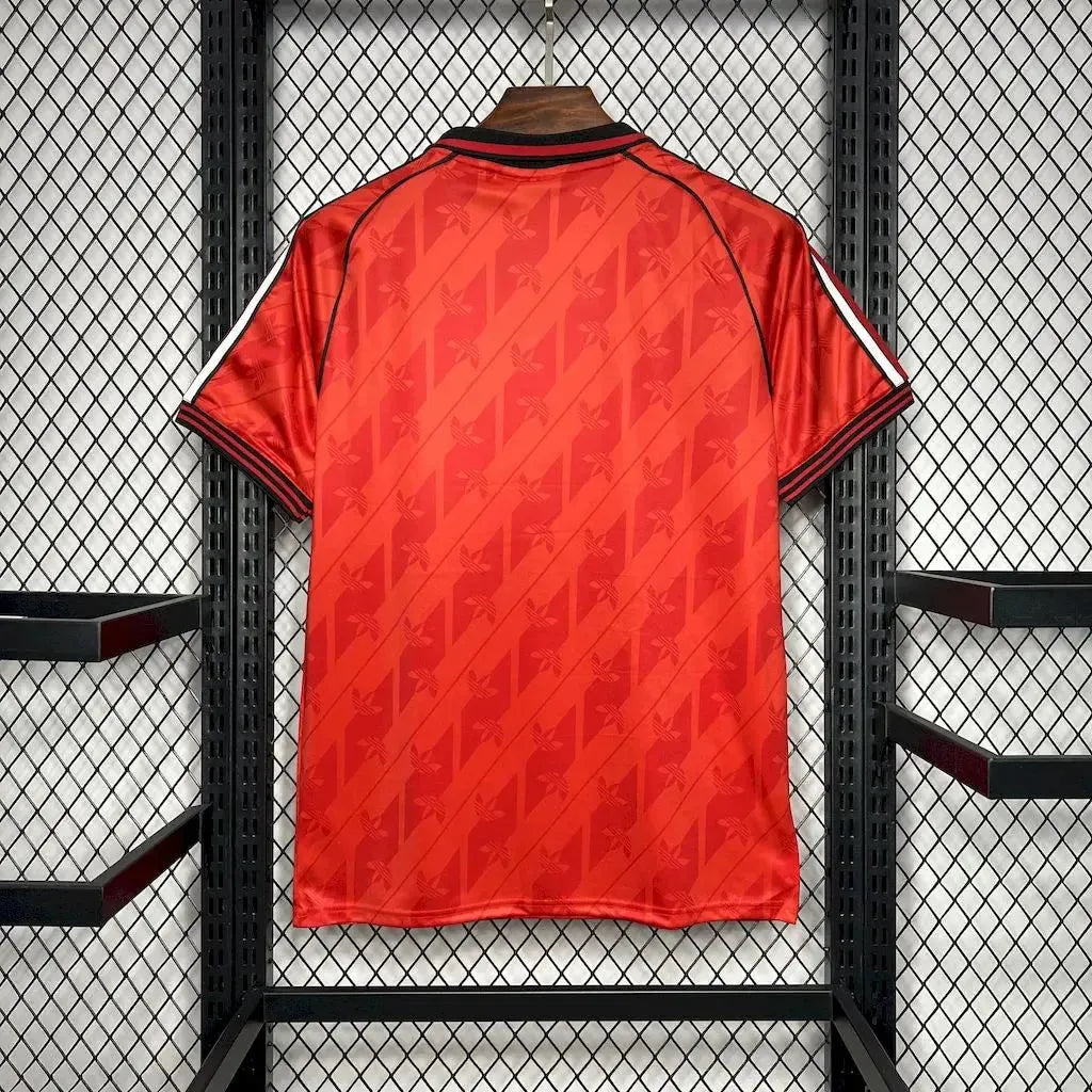 "Camisa Flamengo Lifestyler 24/25 - Torcedor Masculina Vermelha - Netmantos"