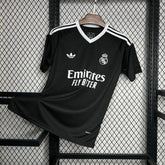 "Camisa Real Madrid Treino 24/25 - Torcedor Masculina Preta - Netmantos"