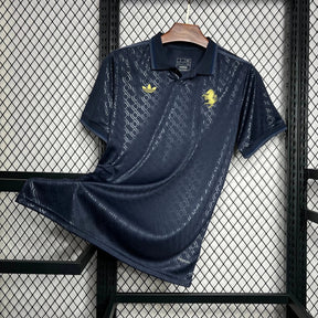"Camisa Juventus Third Away 24/25 - Torcedor Masculina Azul Escuro e Dourado - Netmantos"