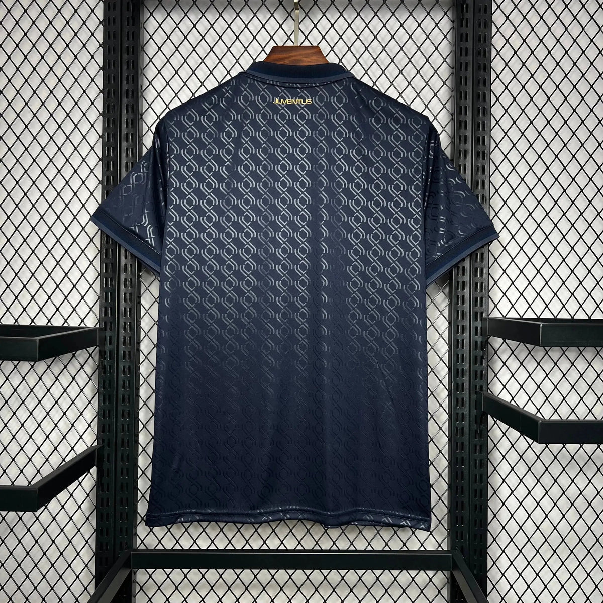 "Camisa Juventus Third Away 24/25 - Torcedor Masculina Azul Escuro e Dourado - Netmantos"