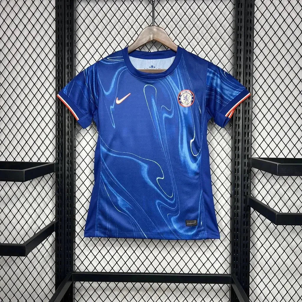 "Camisa Chelsea Home 24/25 - Torcedor Feminina Azul - Netmantos"