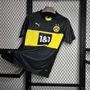 "Camisa Borussia Dortmund Away 24/25 - Torcedor Masculina Preta - Netmantos"