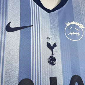 "Camisa Tottenham X Travis Scott Away 24/25 - Torcedor Masculina Azul - Netmantos"
