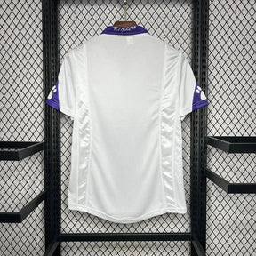 "Camisa Real Madrid Retrô Home 1997/98 - Torcedor Masculina Branca - Netmantos"
