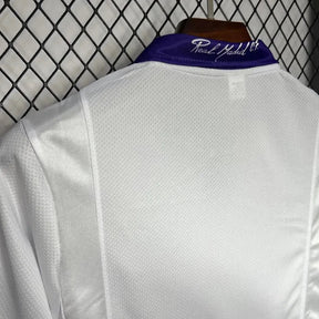 "Camisa Real Madrid Retrô Home 1997/98 - Torcedor Masculina Branca - Netmantos"