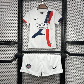 "Camisa PSG Away 24/25 - Torcedor Infantil Branca - Netmantos"