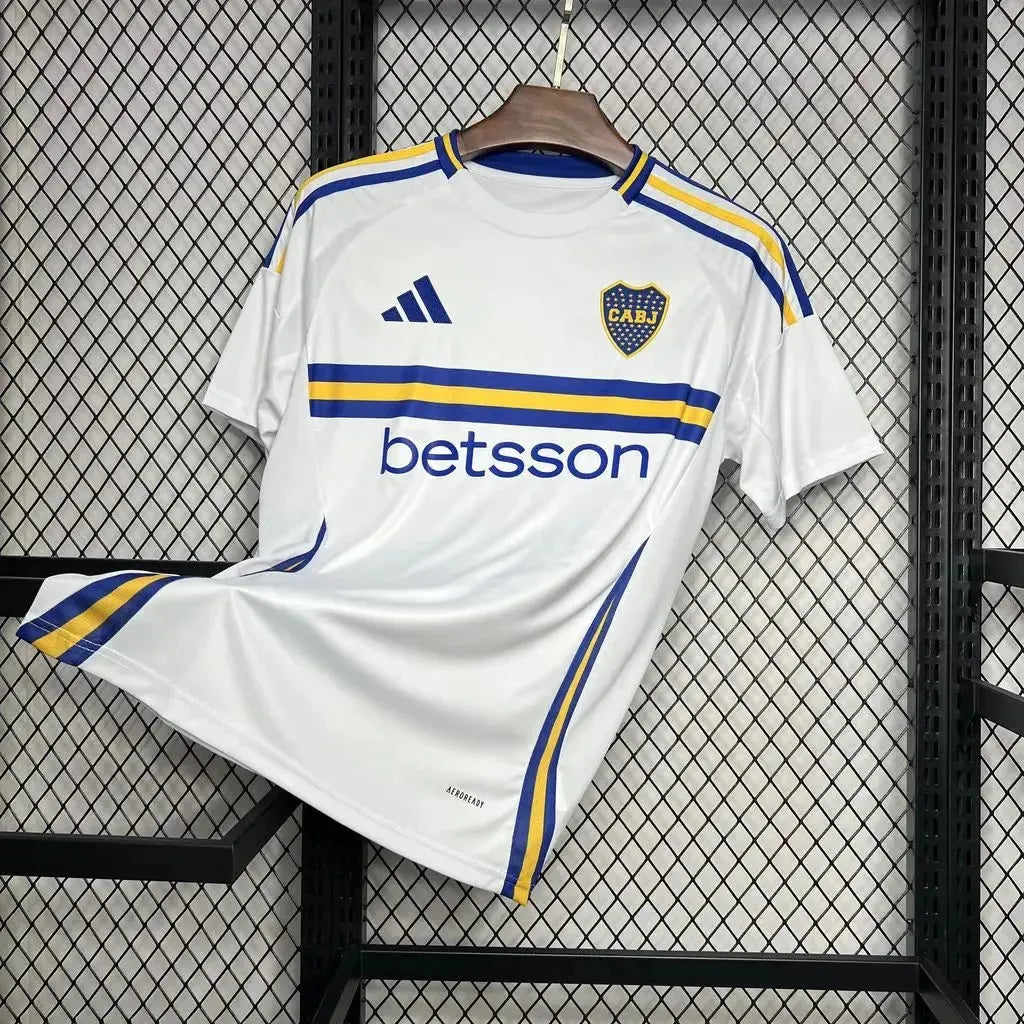 "Camisa Boca Juniors Away 24/25 - Torcedor Masculina Branca - Netmantos"